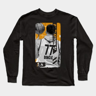 Luka Doncic Fanart Long Sleeve T-Shirt